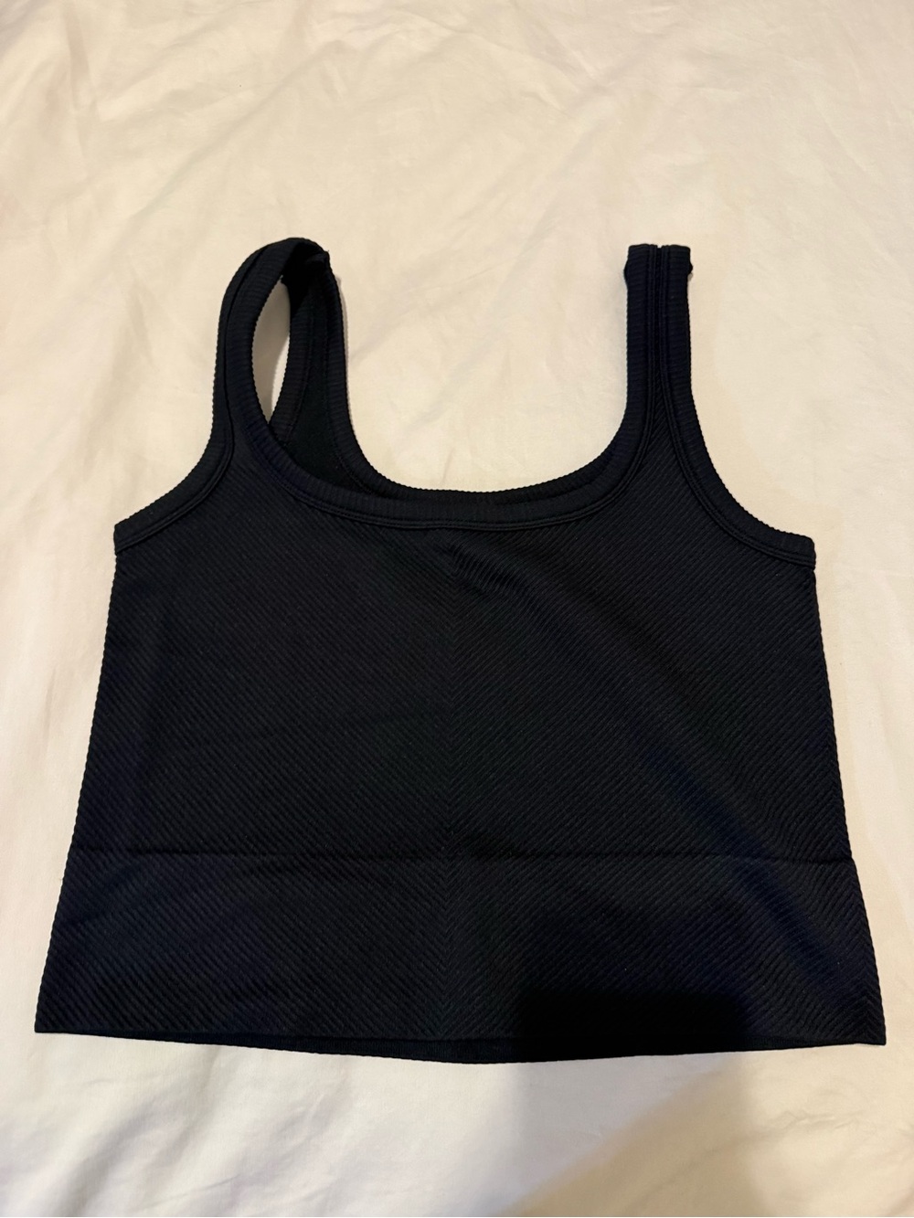 Gb black crop top size large